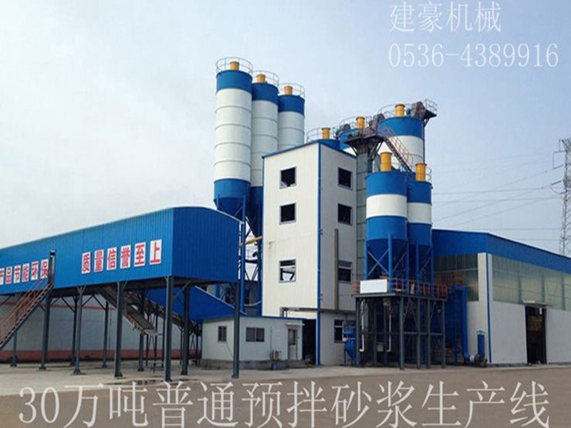 jhy-30万吨预拌砂浆生产线 (2)